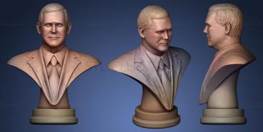 3D model Mike Pence bust (STL)
